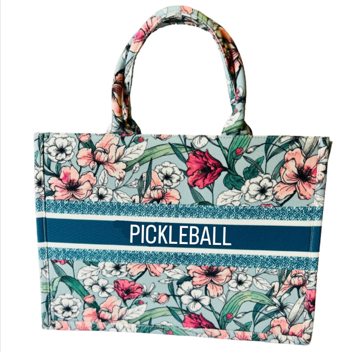 Court Side Tote | Turquoise